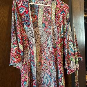 Colorful Paisley Kimono